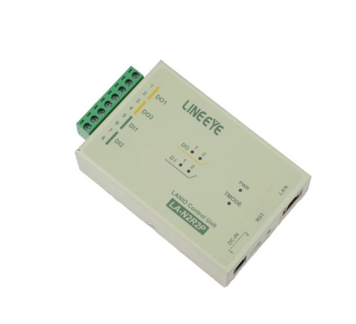 LINEEYE蓝音爱LA-N2R2P光耦合器LAN数字IO继电器青岛平山技研刘156-21198049